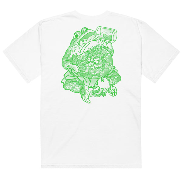 Beer frog’s heavyweight t-shirt